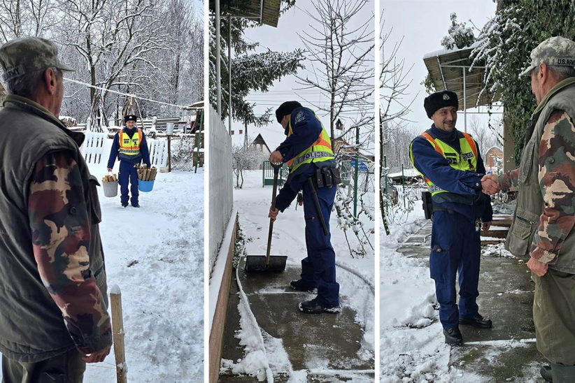 rendőri segítség Vésztőn