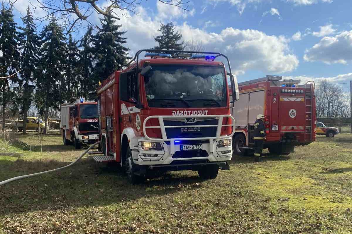 tűzeset Telekgerendáson