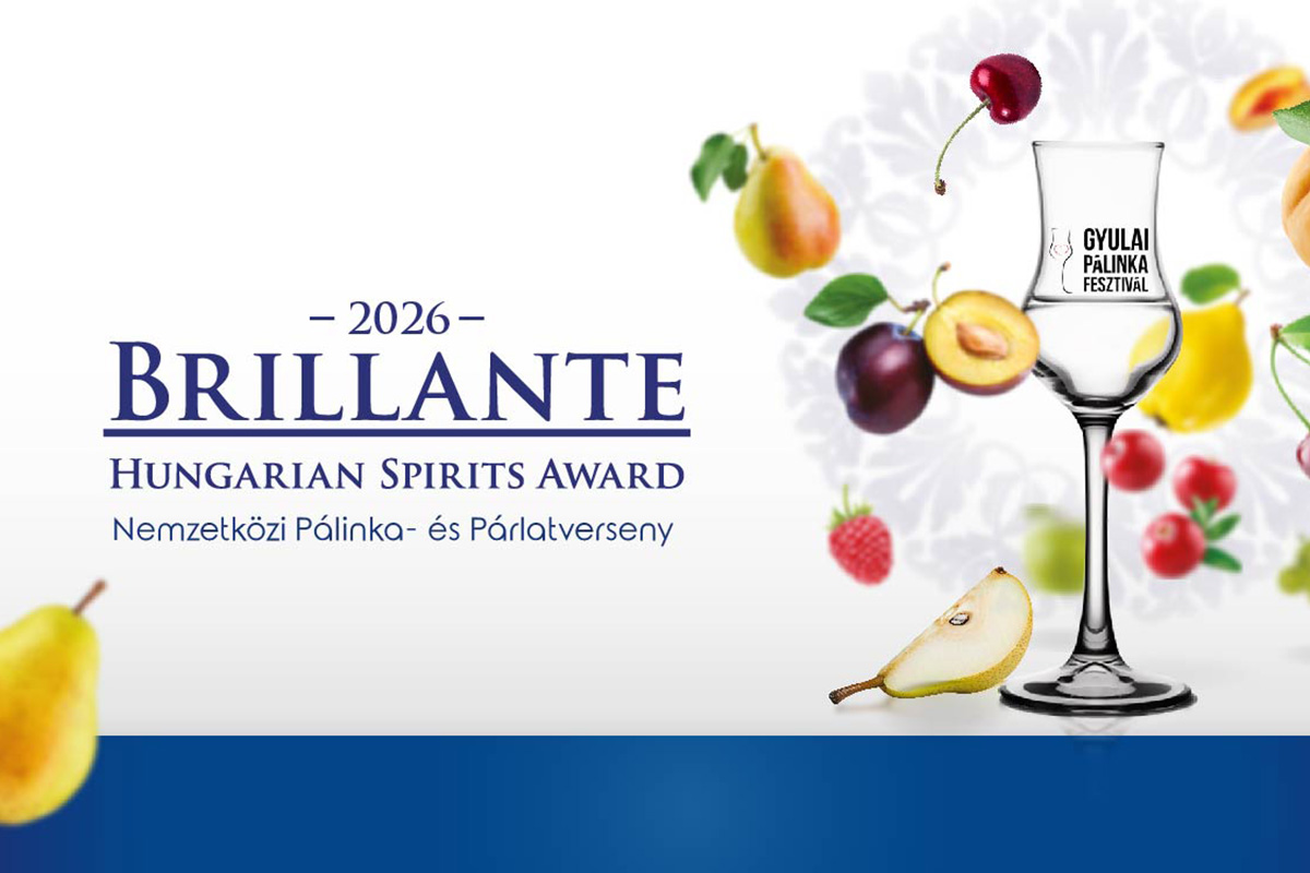 Elindult a nevezés a Brillante – 2026 Nemzetközi Pálinka- és Párlatversenyre!