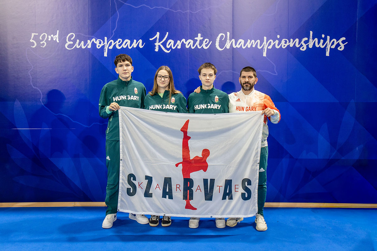 Európa legjobbjai között a szarvasi karatékák