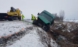 baleset Doboz külterületén