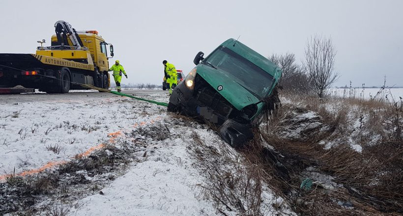 baleset Doboz külterületén