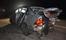 Árokba hajtott Békéscsaba külterületén