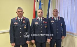 Békés vármegyei tűzoltók kitüntetése