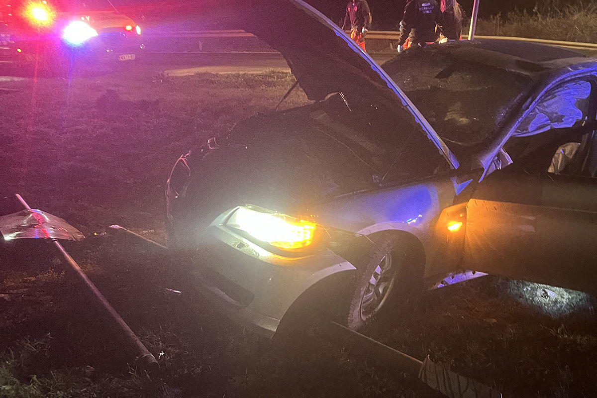 Árokba hajtott autó Orosháza