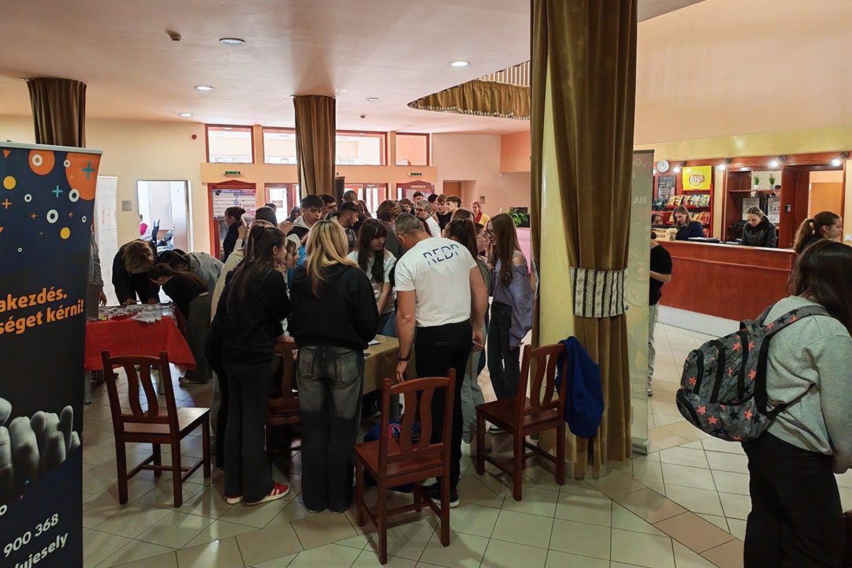 Interaktív drogprevenciós nap Szarvason