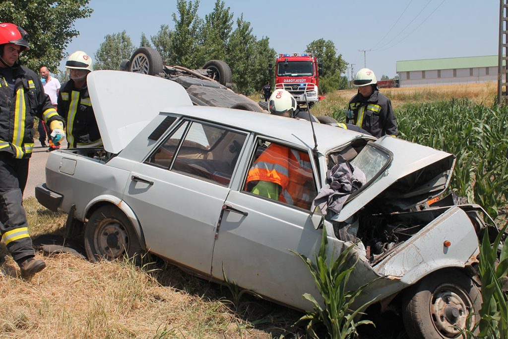 halálos baleset Orosháza