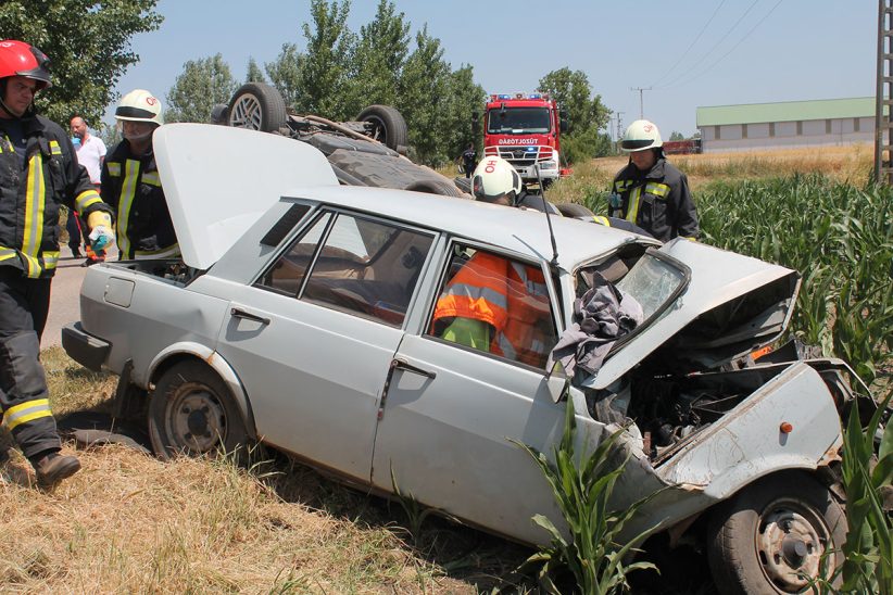 halálos baleset Orosháza