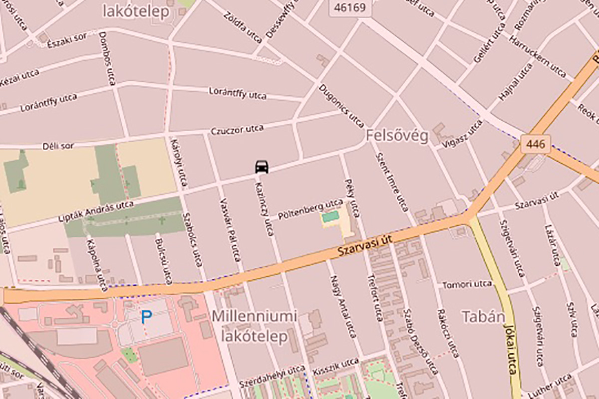 Teljes útzár Békéscsabán – Két személygépkocsi ütközött