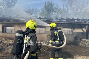 Tűz pusztított egy állattartó telepen Békéscsabán