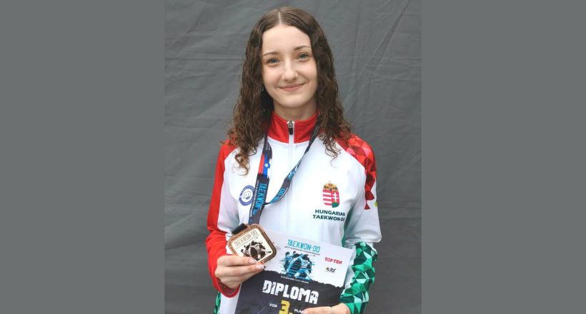 ITF Taekwon-do Európa-bajnokság: Cseresznyés Lea bronzérmes!
