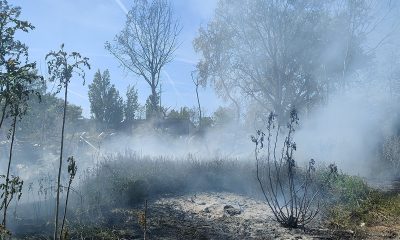 kigyulladt szeméttelep Békéscsabán