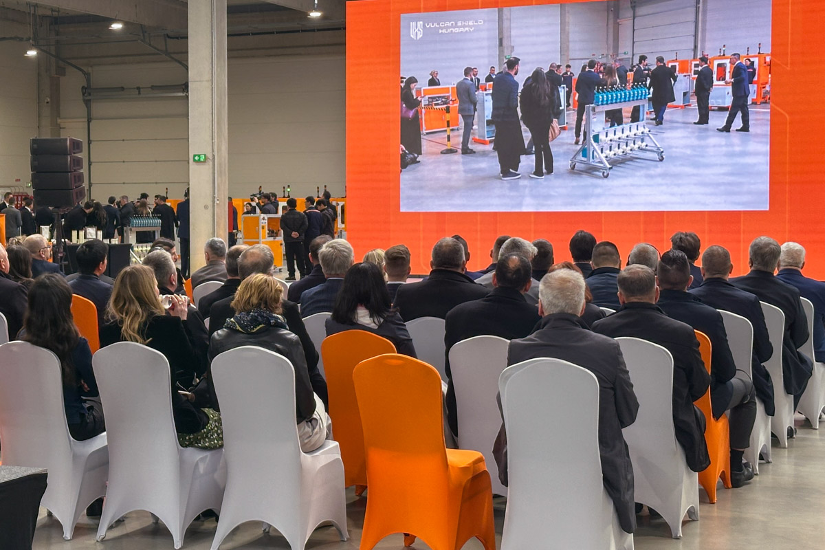 Vulcan Shield Hungary: Letették az új üzem alapkövét