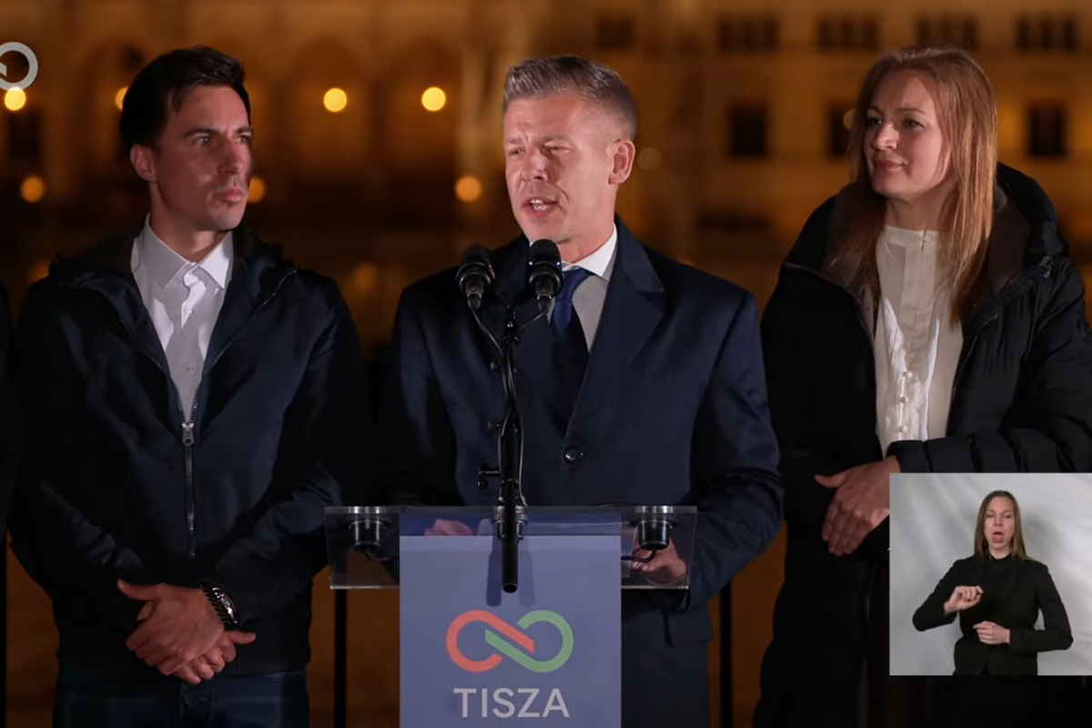 Magyar Péter: felszabadítottuk Magyarországot, visszavettük a hazánkat