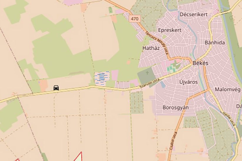 békés murony baleset