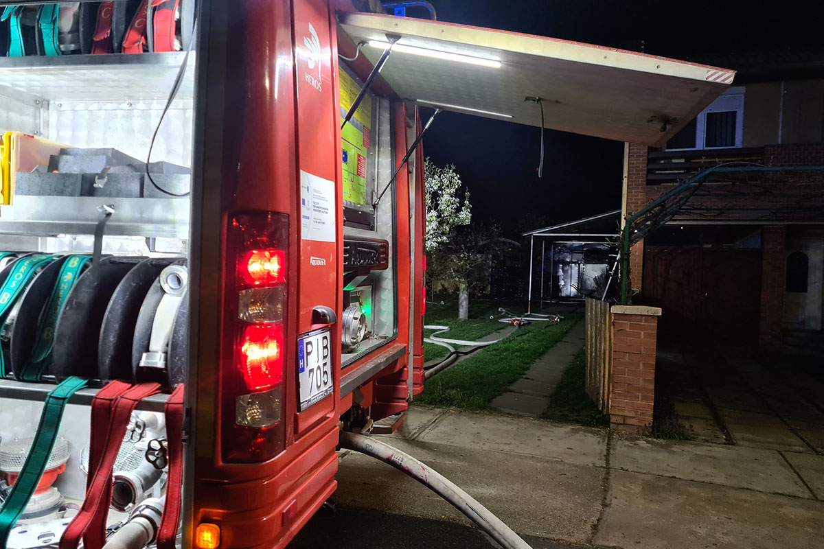 Tűz pusztított Mezőkovácsházán