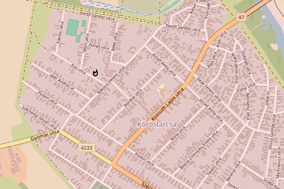 Kigyulladt egy családi ház Köröstarcsán