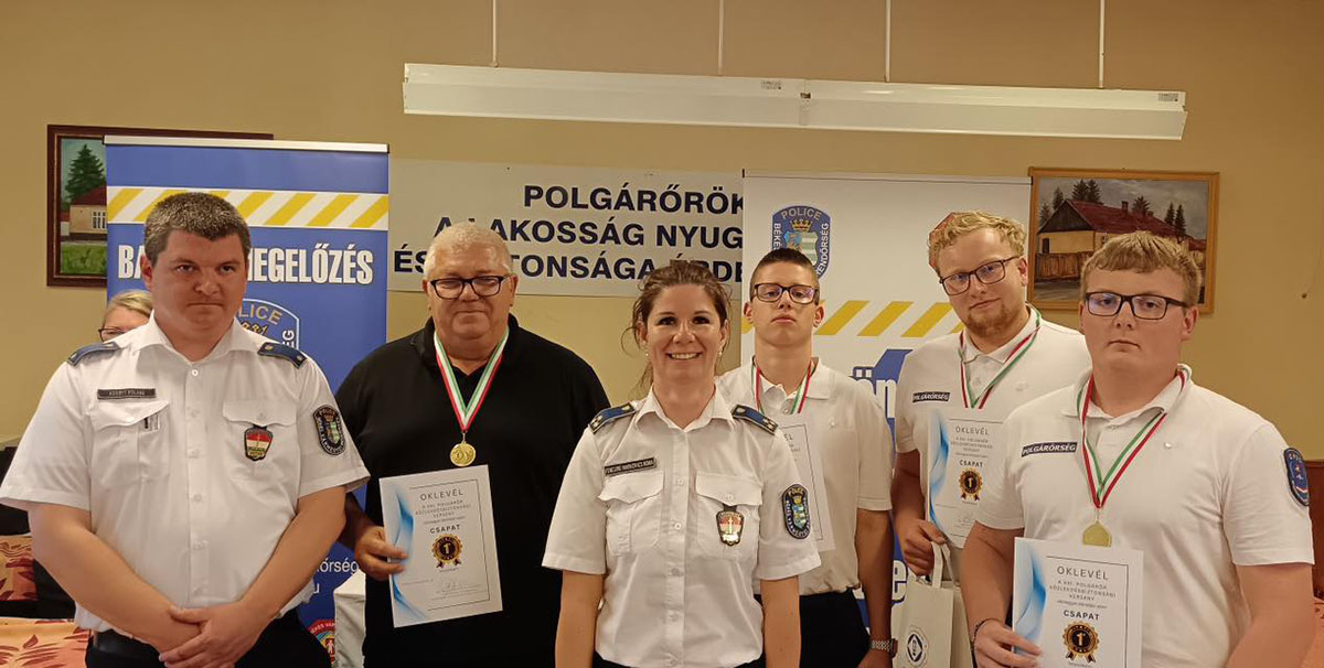 polgárőr verseny békés vármegye
