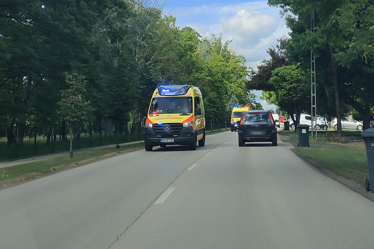 baleset a körte soron