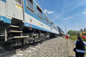 kisiklott a Békés Intercity