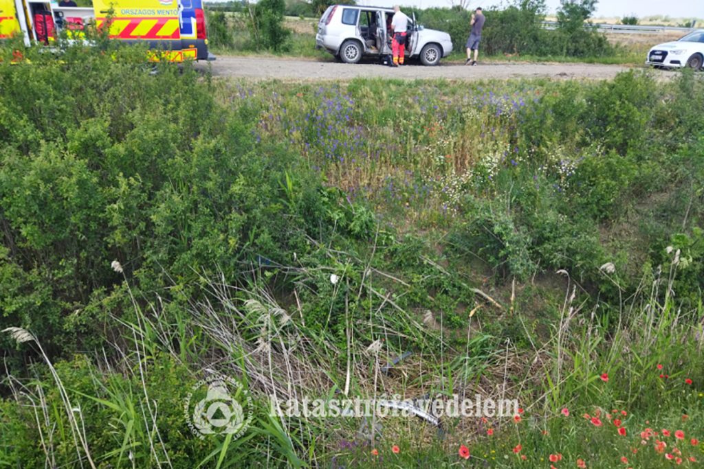 Körösladány és Köröstarcsa között baleset