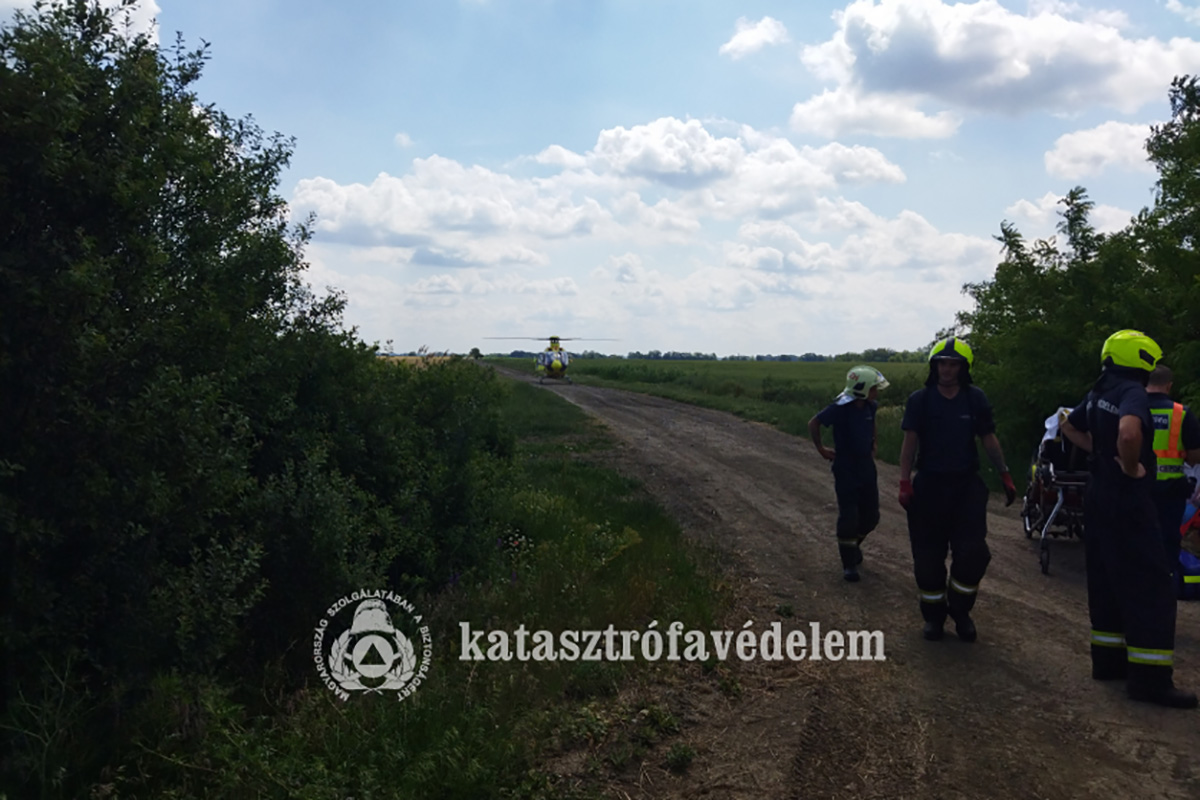 Körösladány és Köröstarcsa között baleset