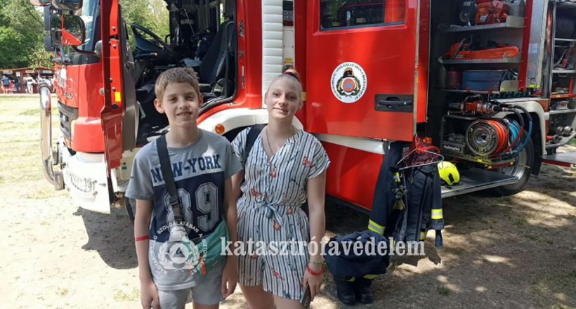 tűzoltó Gyermeknap