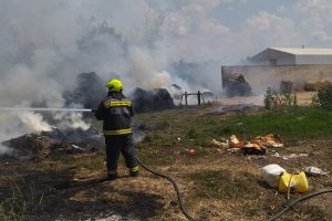 Viharkárok , tűzesetek Békésben