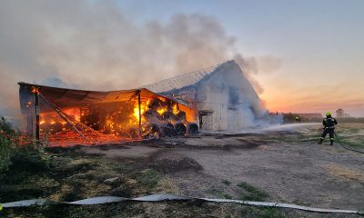 Sarkadkeresztúri hatalmas tűz