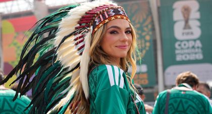 Supporter, fan of Mexico ahead of the FIFA World Cup 2026, Group A football match between Mexico and South Africa on 11 June 2026 at Azteca stadium in Mexico city, Mexico - Photo Jose Breton / Spain DPPI / DPPI
