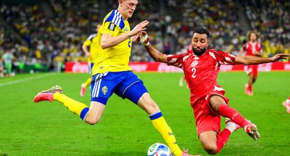 svéd válogatott 5-1-re legyőzte a tunéziai csapatot