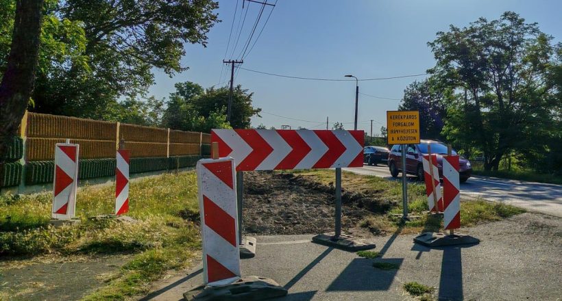 Megváltozott a forgalmi rend a Dobozi úton Békéscsabán