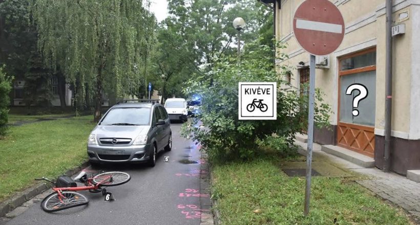 Behajtani tilos: baleset lett a szabályszegés vége Gyulán
