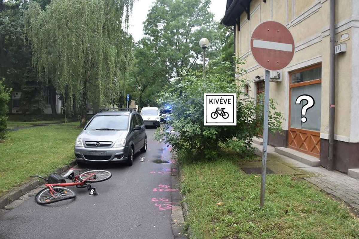 Behajtani tilos: baleset lett a szabályszegés vége Gyulán