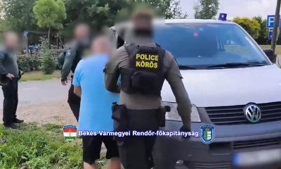 Sarkadi drogárusok elfogása