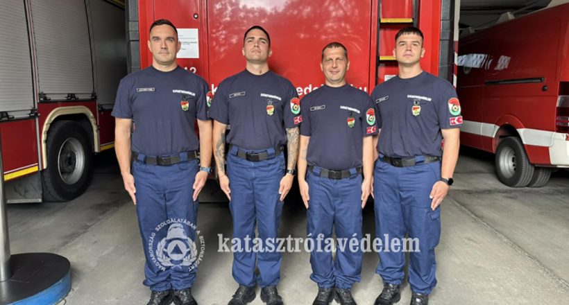 Négy új hivatásos tűzoltó