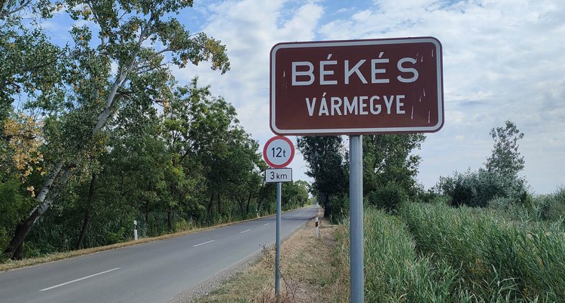 Békés vármegye, vármegye tábla, megszűnik a vármegye