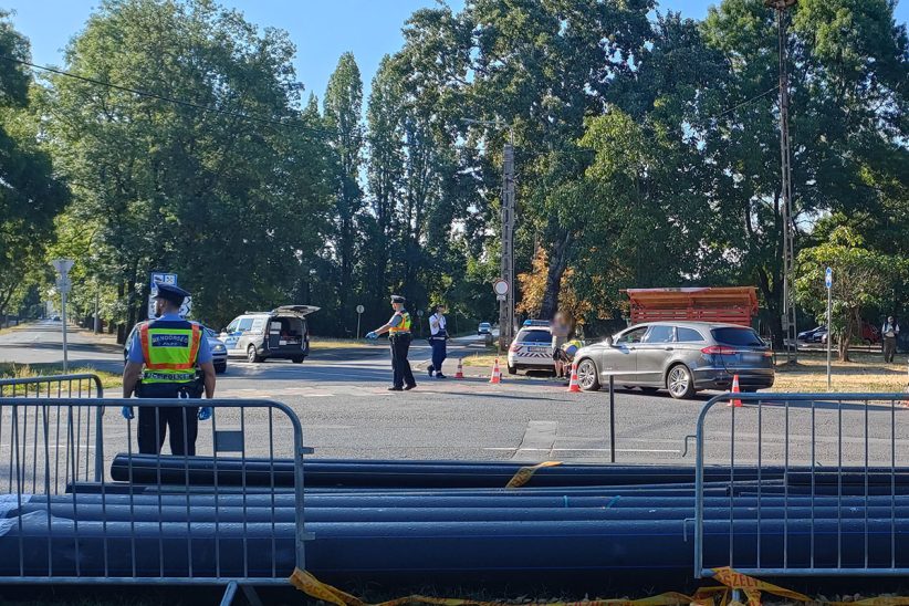 robogó és személyautó ütközött Békéscsabán