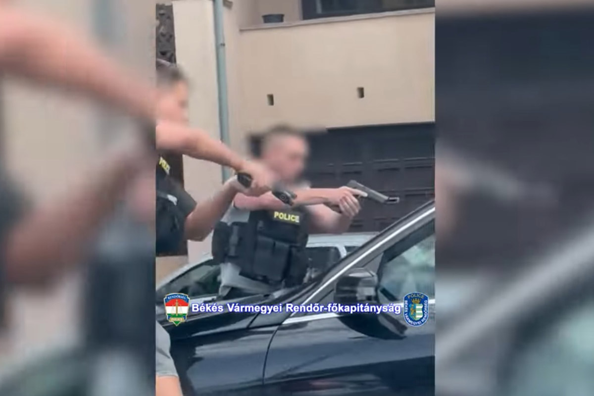 Rajtaütés Békéscsabán: a Szarvasi úton kapták el a kokainnal üzletelő férfit