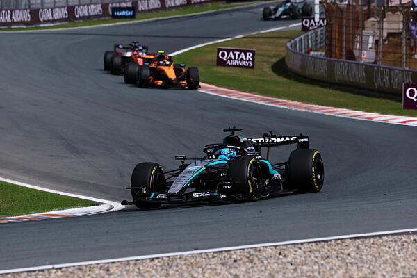Russell rajt-cél győzelmet aratott a Holland Nagydíj sprintfutamán