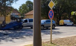 baleset a bartókon Békéscsabán