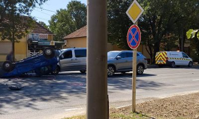 baleset a bartókon Békéscsabán