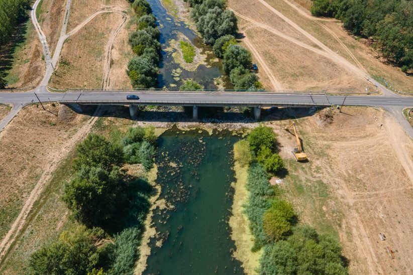 vízpótlás érdekében javítják a Sebes-Körös fenékküszöbét