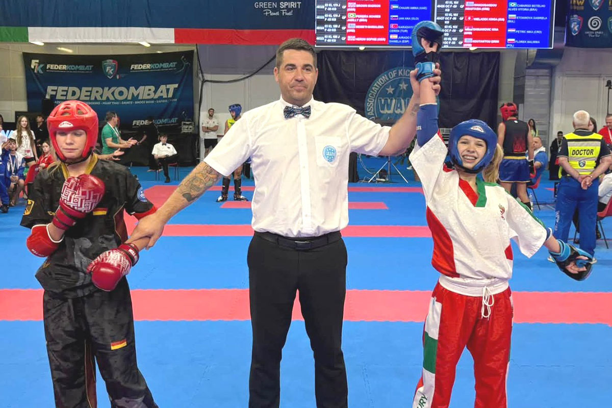 Remekeltek a Békés megyei harcművészek a kick-box világbajnokság csütörtöki napján