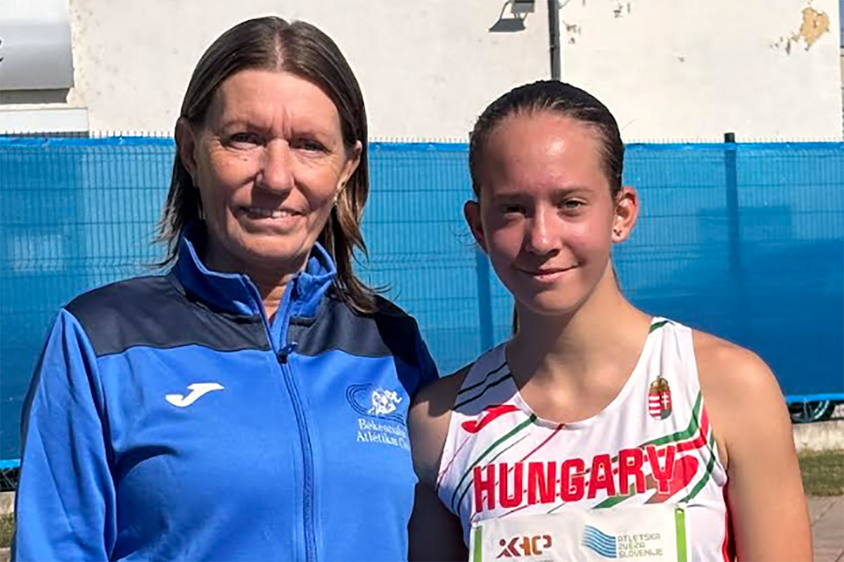 Kiváló egyéni csúccsal lett ezüstérmes Körömi Kornélia az U16-os Válogatott Viadalon