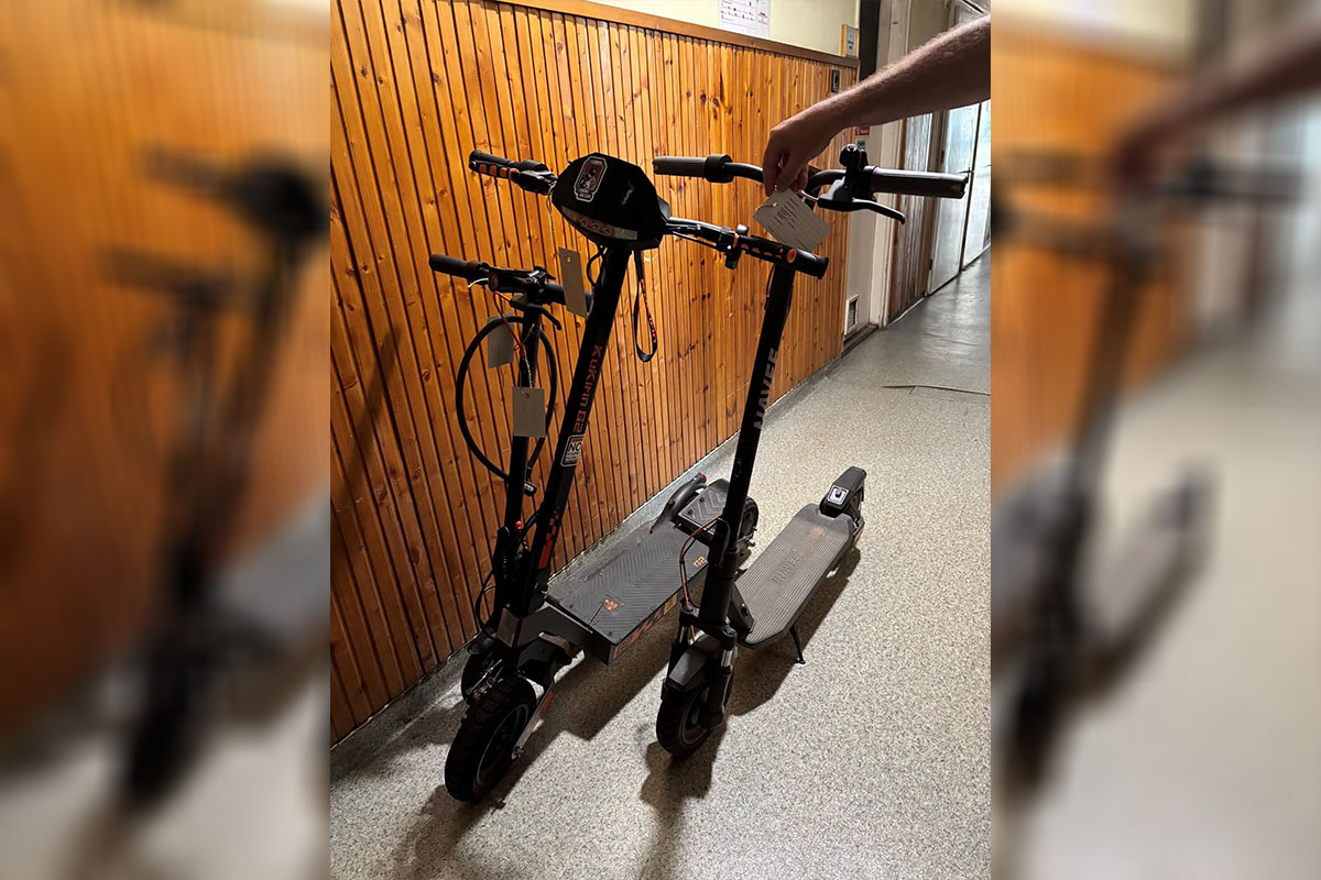 Három lopott roller miatt vették őrizetbe a 19 éves békéscsabai férfit