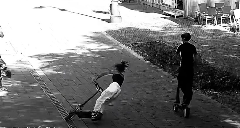 súlyos rollerbaleset Békéscsabán