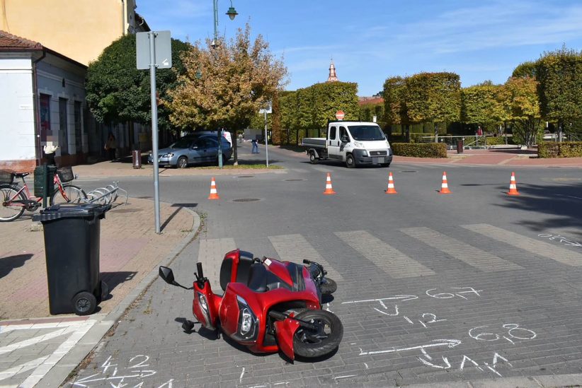 Gyalogosokat sodort el egy motoros Orosházán
