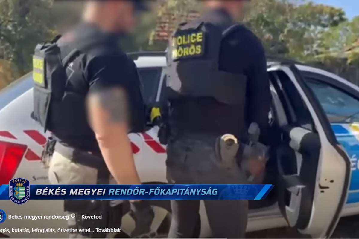 Drogültetvényt számoltak fel Medgyesegyházán: három terjesztőt vettek őrizetbe a rendőrök