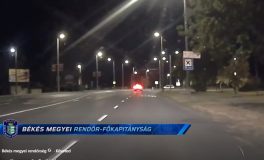 majdnem baleset Békéscsabán